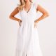 Allyn Dress- White-87C2I11